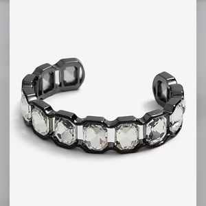 Express lined Rhinestone cuff bracelet